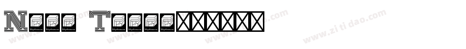 Neon Tubes字体转换